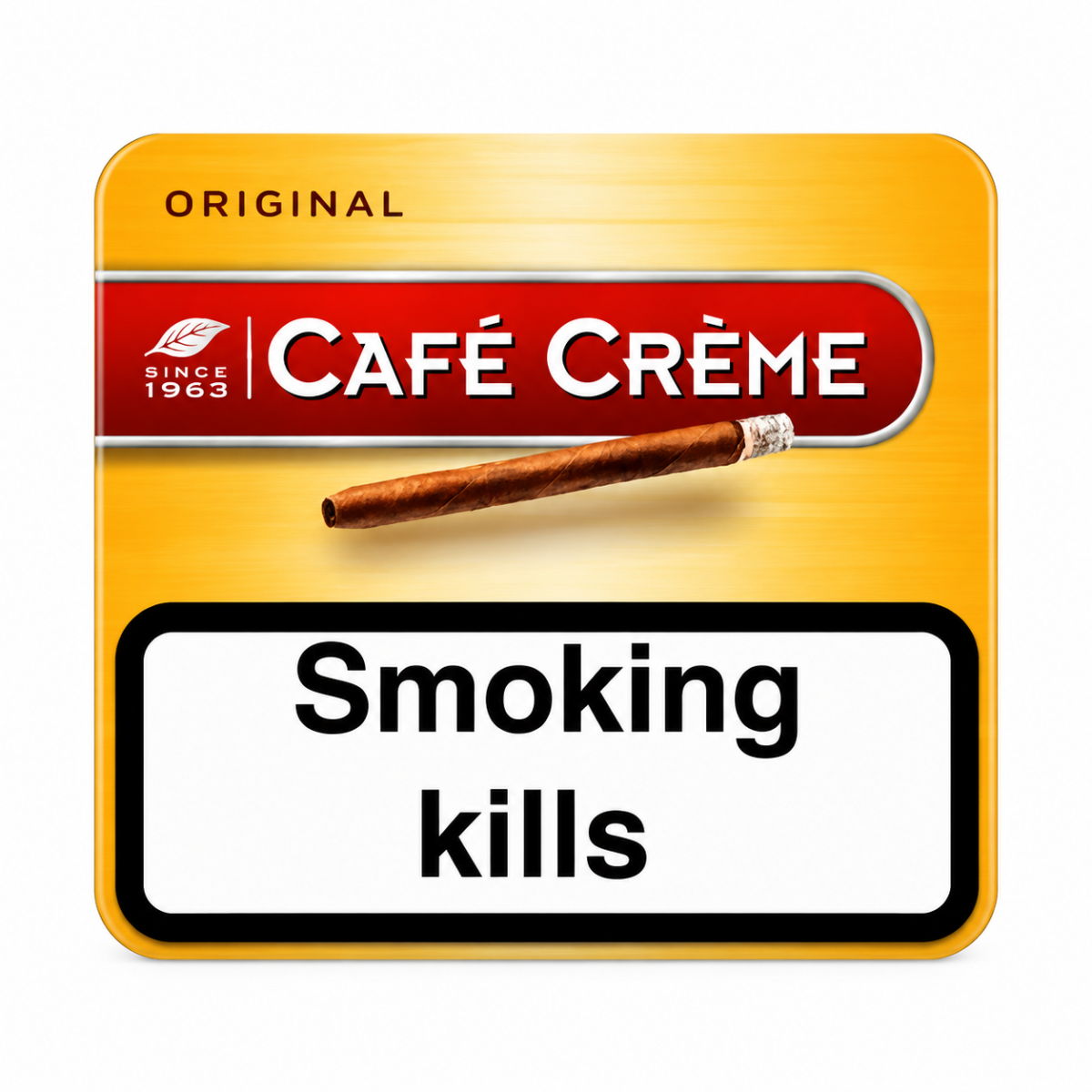 cafe creme orange Cafe Creme Original Mini Cigarillos 🟡🔥 - Image 1