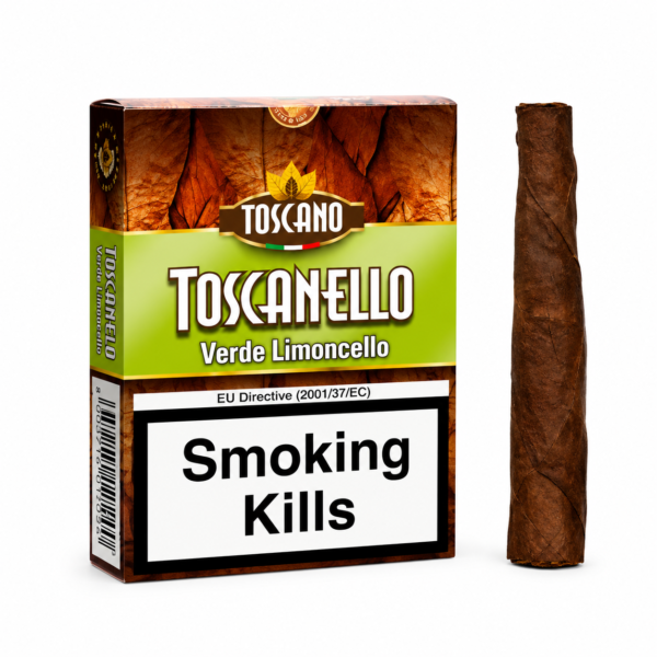 Toscanello Verde Limoncello Italian Cigarillos 🍋🔥
