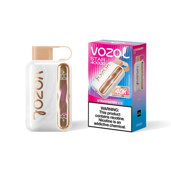 Vozol Star 40000 Strawberry Ice 🍓❄️🔥