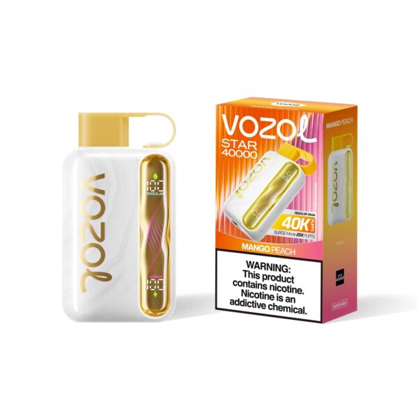 Vozol Star 40000 Mango Peach 🥭🍑🔥